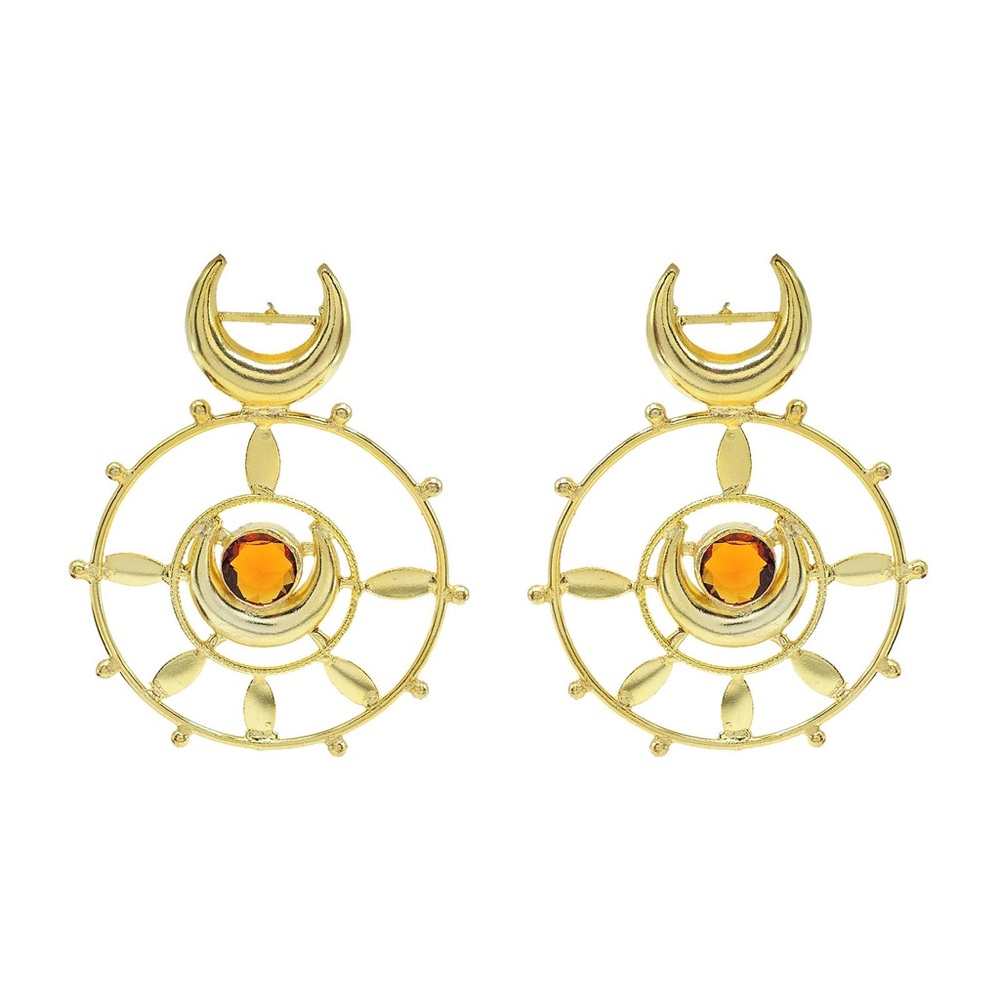 Circular Earrings.